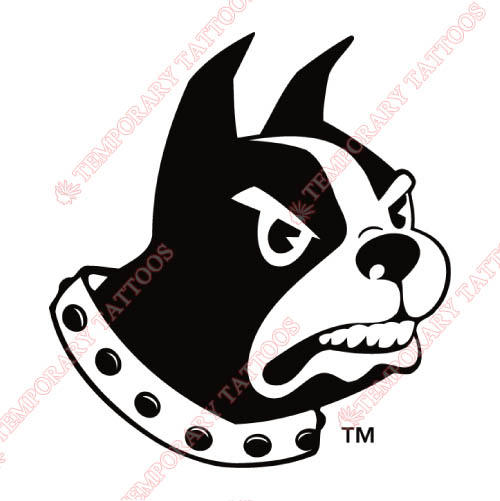 Wofford Terriers Customize Temporary Tattoos Stickers NO.7046